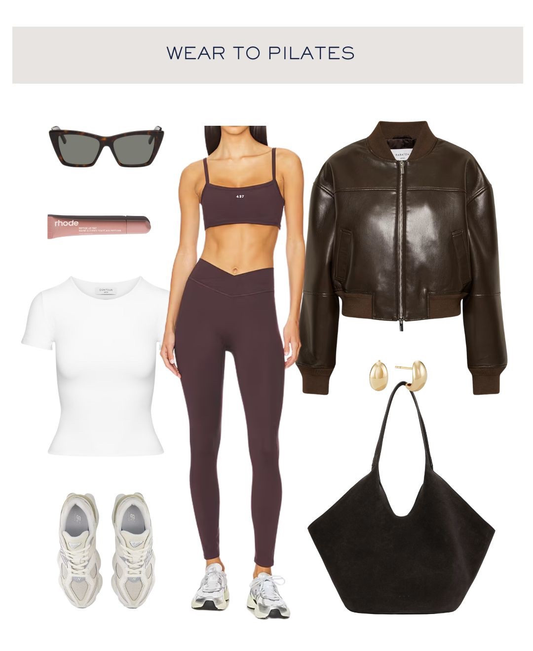 What to wear to Pilates 🤍

—-
Workout fit, gym outfit, yoga outfit, athleisure, errands outfit, play date outfit, Pilates outfit, ootd, tote bag, new balance, 437