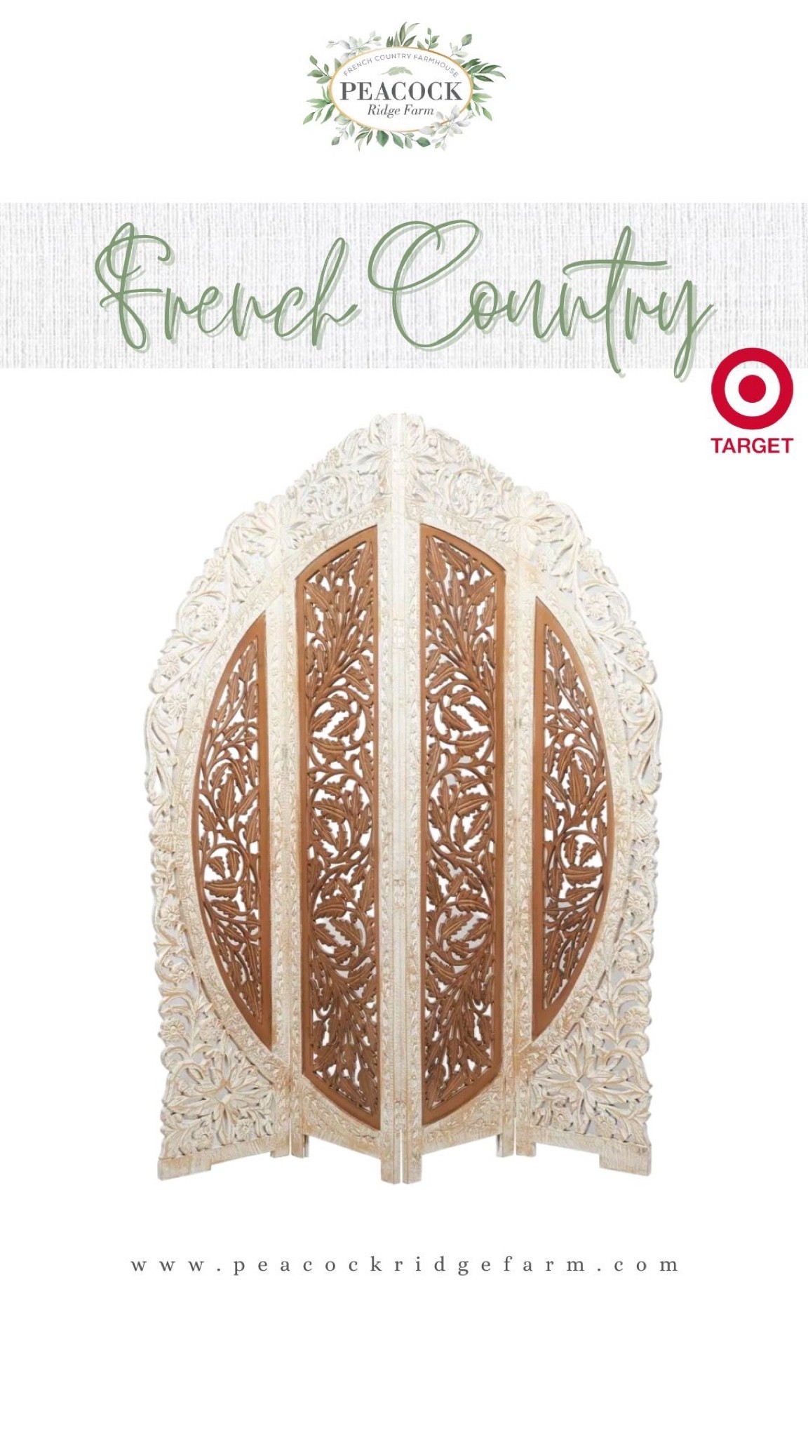 French Country Mango Wood Room Divider

#LTKhome #LTKSeasonal