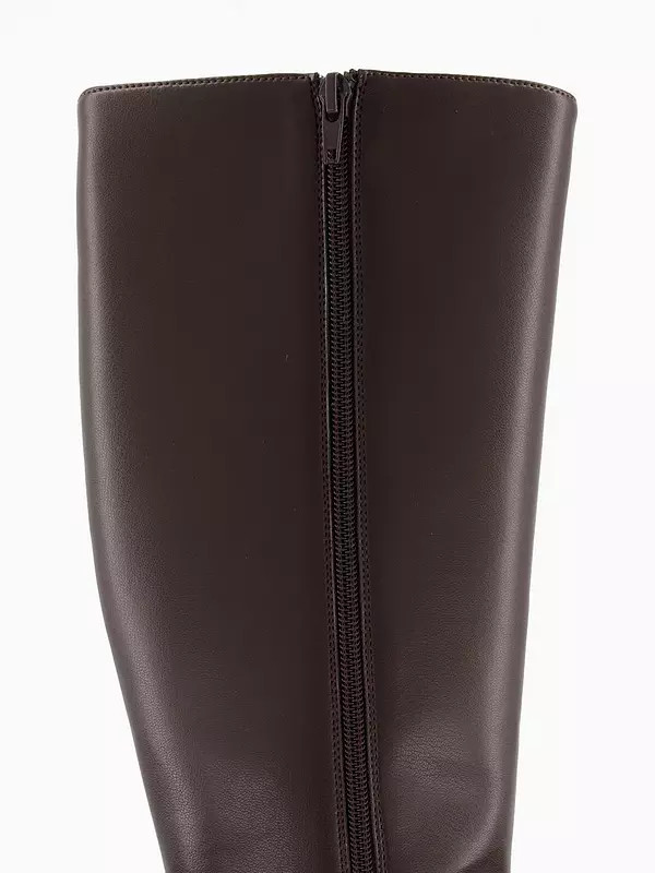 V by Very Flat Clean Riding Boots - Brown | Very (UK)