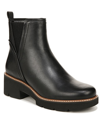 Darry-Bootie Lug Sole Chelsea Booties | Macy's