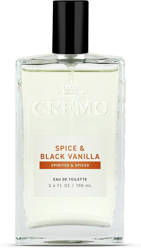 Cremo Cologne For Men - Spice & Black Vanilla Mens Cologne Spray, An Explosion of Vibrant Spices,... | Amazon (US)