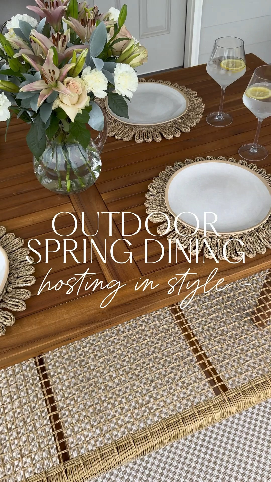 Outdoor Dining in style ☀️👏🏼🌿

Check out my affordable dining set + it pairs beautifully with this loloi outdoor rug (on sale) and I paired it with some affordable melamine dining pieces from Target!

Outdoor dining, al fresco, target finds, wayfair finds, patio decor, patio finds, loloi rug, home finds

#LTKHome #LTKSaleAlert #LTKfoodie