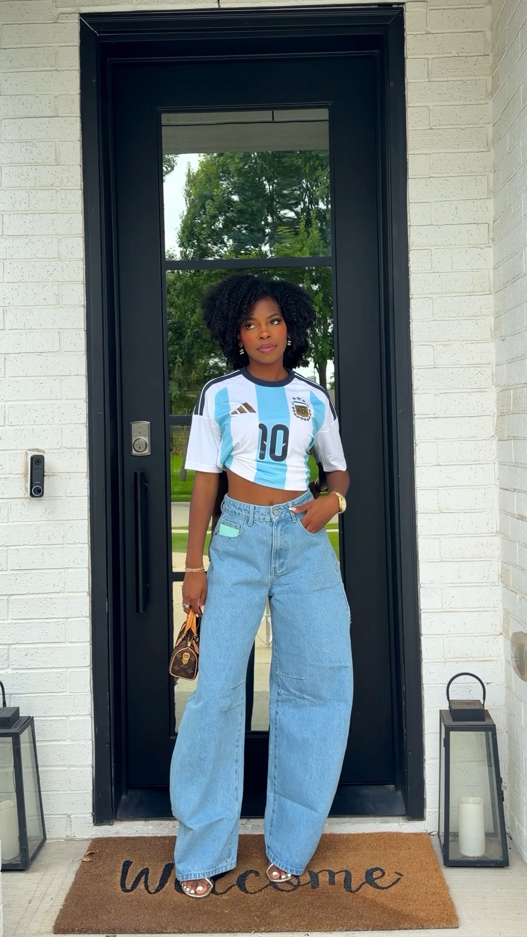 Not me getting invited to the FIFA World Cup 😭🏟️⚽️ Which fit is giving World Cup ready?!

1. Messi jersey + oversized jeans
2. Argentina Halter + skirt
3. Knit jersey + shorts 
4. Argentina Halter + jeans

Ugh I’m SO excited for this match, I’m literally counting down the days!!🥹🇦🇷✨
#fifaworldcup #naturalhair #trend #explore #fashion

#LTKdayinmylife #LTKgrwm #LTKfitnessgoals