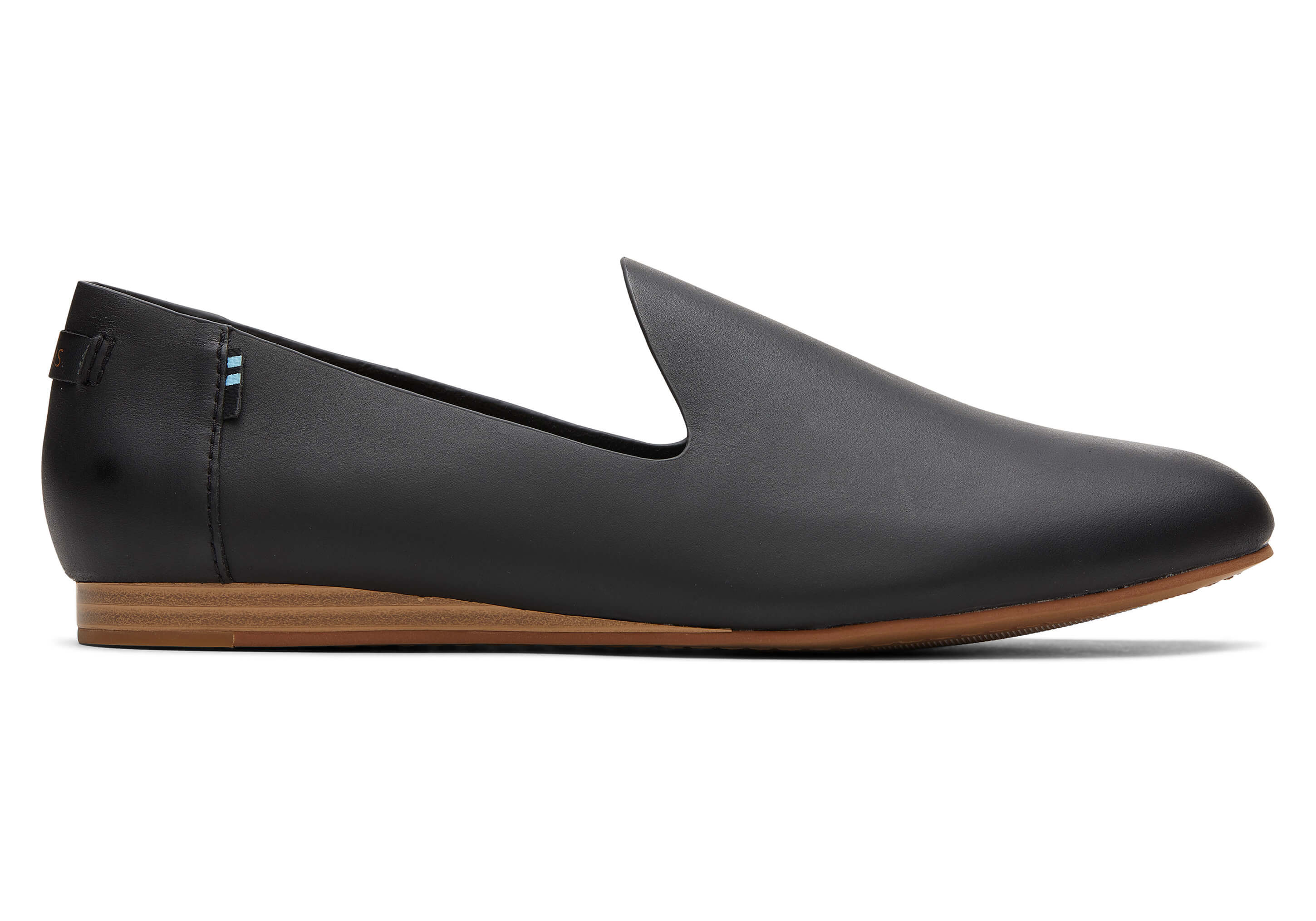 Black Veg Tan Leather Women's Darcy Flat | TOMS | TOMS (US)