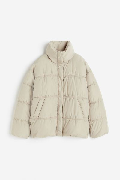 Doudoune matelassée - Noir - FEMME | H&M FR | H&M (FR, IT, ES, PT, BE)
