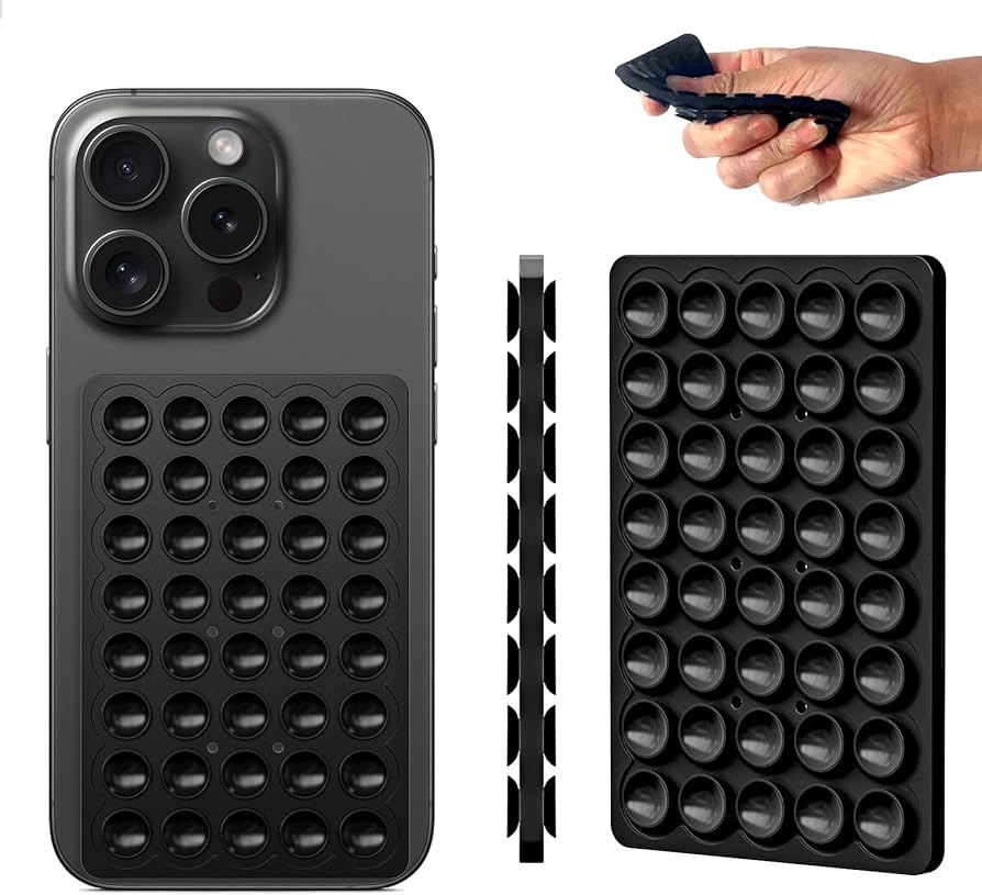 CukoHno MAX Silicone Phone Grip,Double-Sided Silicone Suction iPhone 16 Pro Max Case,Detachable M... | Amazon (CA)