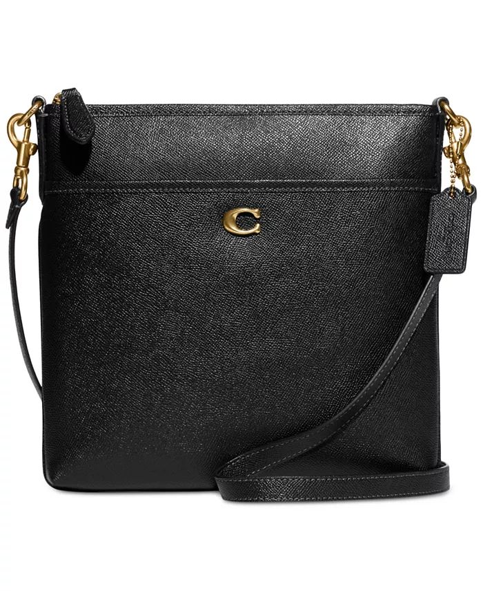 COACH Crossgrain Kitt 26 Leather Crossbody & Reviews - Handbags & Accessories - Macy's | Macys (US)