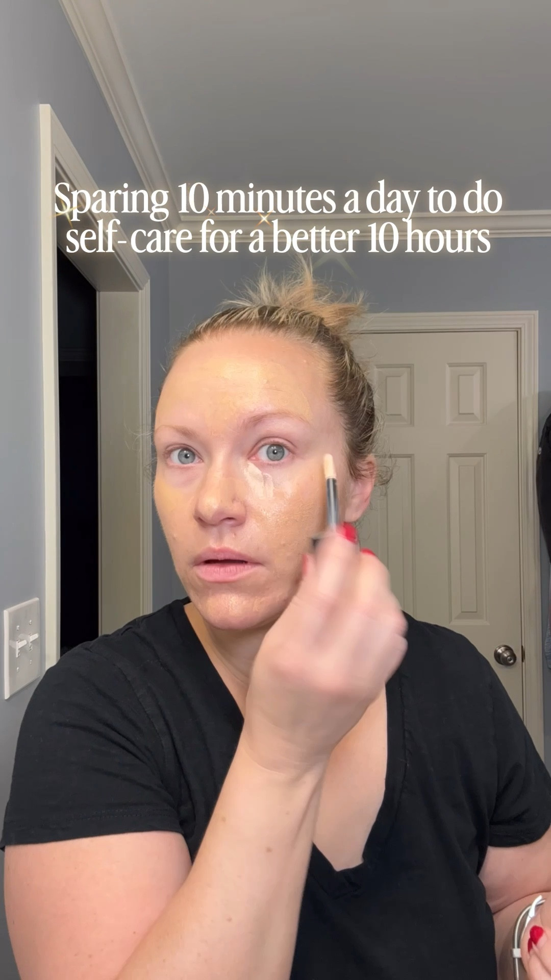 10 minutes fo a better 10 hours. You don’t need a lot but it makes a difference in your confidence  

#LTKBeauty #LTKWorkwear #LTKgrwm
