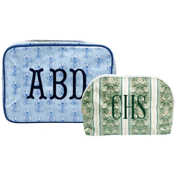 Clear Coated Pouch | Sprinkled With Pink