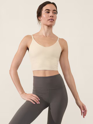 Elation V-Neck Longline Bra A-C | Athleta