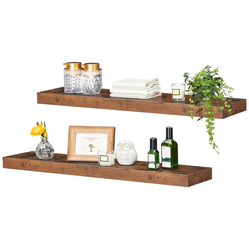 Kayleah 2 Piece Floating Shelf | Wayfair North America
