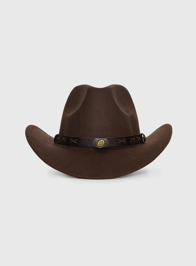 Dive Bar Cowboy Hat Brown | Princess Polly US