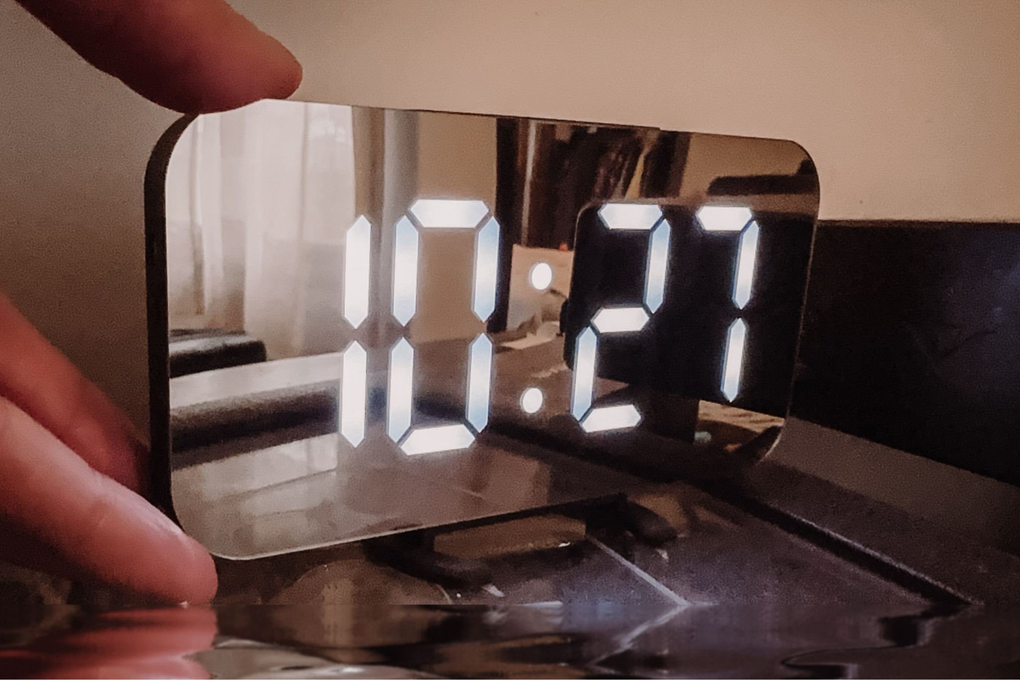 Just bought two more of these super chic digital clocks - one for each of our guest rooms. Super easy to read, dimmable at night & totally budget friendly! ♥️

#LTKFindsUnder50 #LTKHome