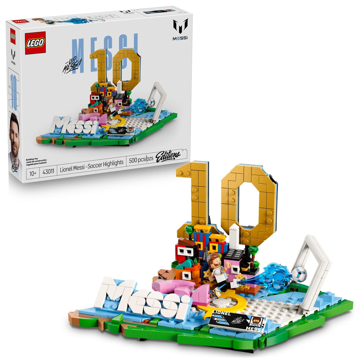 LEGO - Editions Lionel Messi – Soccer Highlights 43011 | Best Buy U.S.