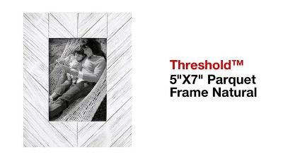 5" x 7" Parquet Frame Natural - Threshold™ | Target