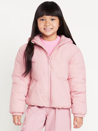 Water-Resistant Puffer Jacket for Girls | Old Navy (US)