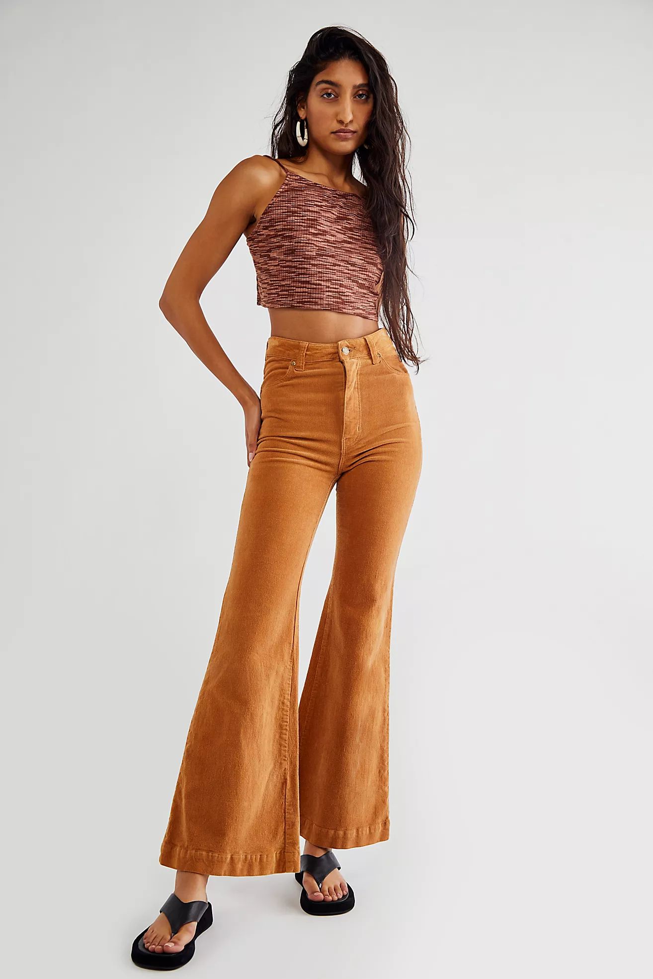 Rolla's East Coast Cord Flare Jeans | Free People (Global - UK&FR Excluded)