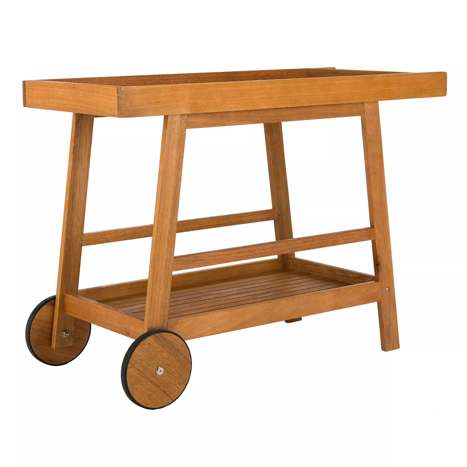 Safavieh Renzo Indoor / Outdoor Wood Bar Cart | Kohl's