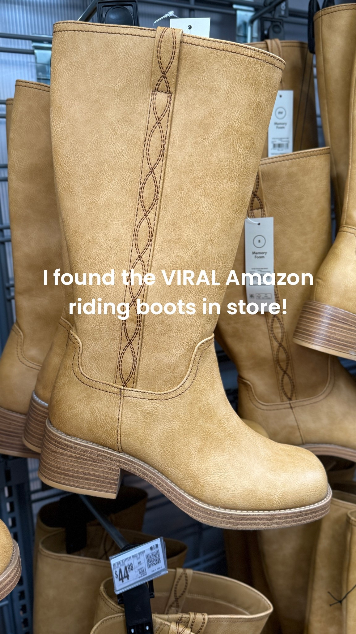 The VIRAL Amazon boots IN STORE 

#LTKFindsUnder50 #LTKSeasonal #LTKStyleTip