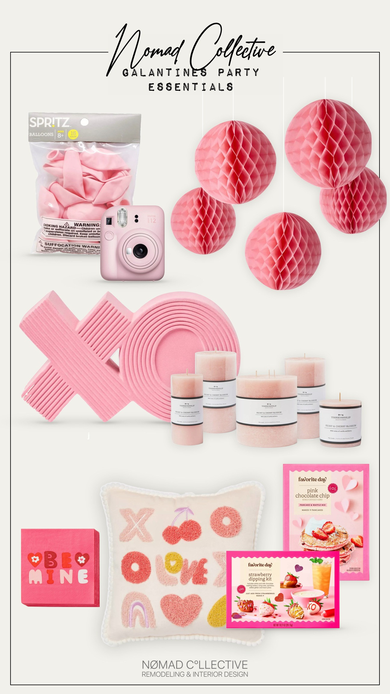 Planning a last-minute Galentine's party? Add lots of pink and playful decor to create a fun, festive atmosphere that your friends will love! You can easily place a pickup order from Target to have everything ready in no time. 

 #LTKSeasonal #LTKHome #LTKFindsUnder50