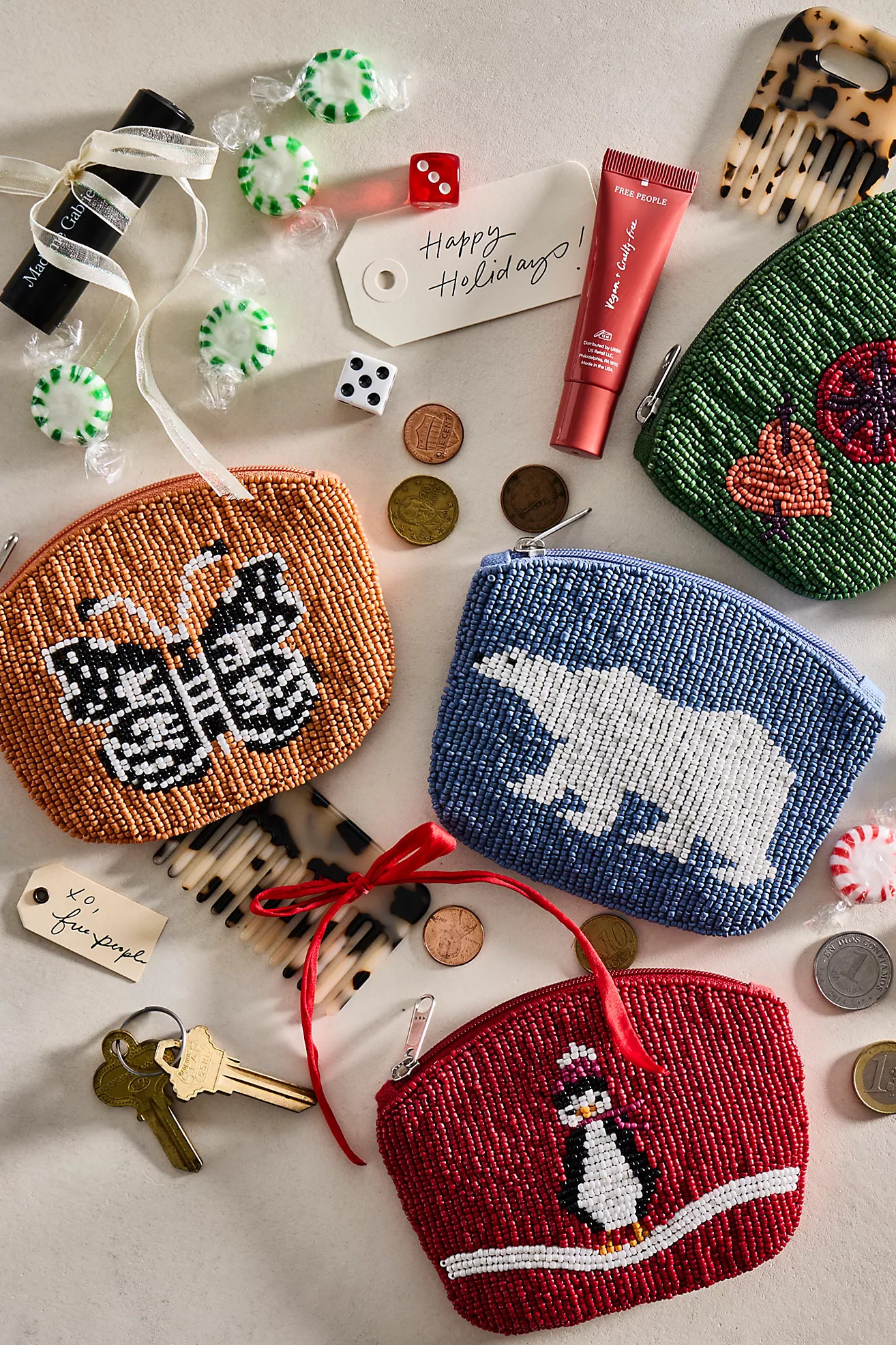 Polar Plunge Beaded Wallet | Free People (Global - UK&FR Excluded)