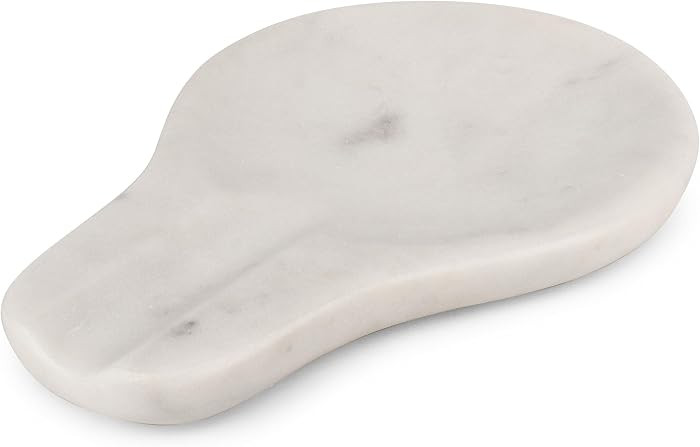 Marble Spoon Rest –Kitchen Utensil Holder, Heat-Resistant & Non-Slip Base – Marble Accessory ... | Amazon (US)