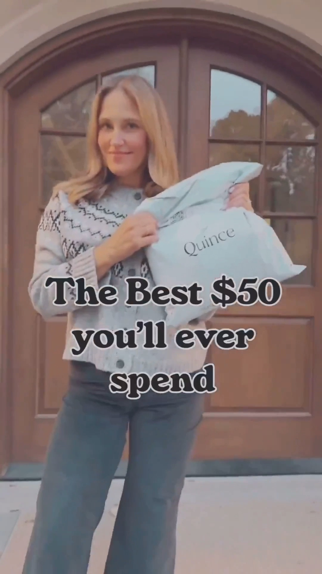 This is the best $50 you’ll ever spend! This quince cashmere sweater is a must-have for your winter wardrobe! It’s perfect for layering, pairing with jeans, or using for a workwear look. 

#LTKOver40 #LTKSeasonal #LTKMidsize