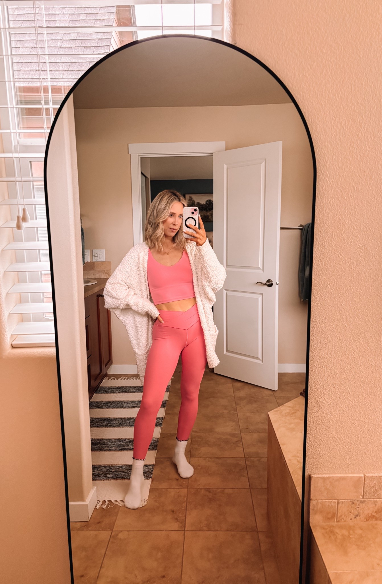 @Aerie has my all time favorite activewear line. I grab for these sets almost everyday. So soft. I wear size small in tops and bottoms  

#LTKfitnessgoals #LTKxAerie #LTKootd