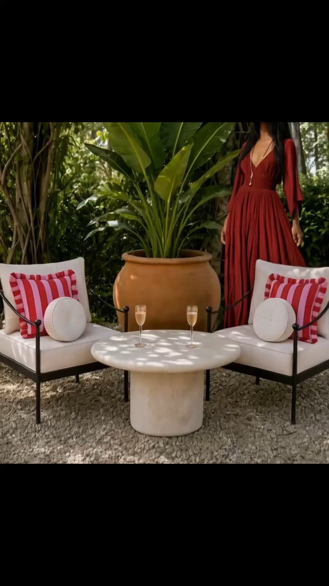Friday afternoon happy hour, right in the backyard. 🍷

I love how these modern-classic outdoor lounge chairs bring such an elegant, tailored presence to the patio. Paired with the outdoor coffee table, sculptural planters, delicate wine glasses, and an effortless summer dress, the entire setting feels polished yet wonderfully relaxed—the perfect place to settle in and ease into the weekend.

#FridayAfternoon #FridayHappyHour #BackyardHappyHour #OutdoorLiving #OutdoorLoungeChair #ModernClassic #OutdoorFurniture #OutdoorCoffeeTable #WineGlasses #OutdoorPlanters #SummerDress #PatioStyle #BackyardDesign #ElegantOutdoorLiving #LTKStyleTip

#LTKHome #LTKdayinmylife #LTKHome