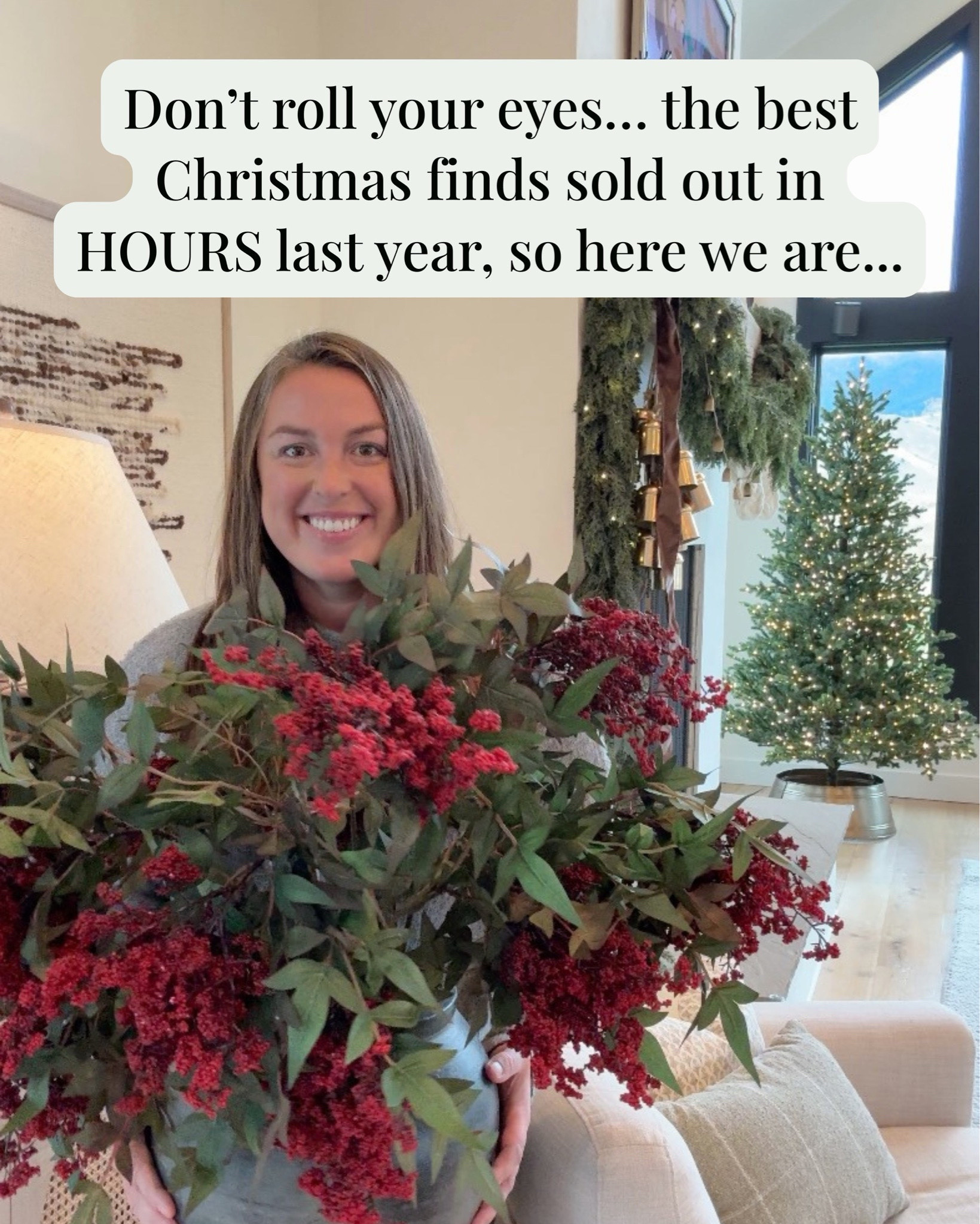 A little Christmas lesson I learned the hard way last year… 🎄🤎

By November, some of my favorite holiday finds were already sold out, and I definitely don’t want to repeat that mistake. 😂

I’m not trying to rush through fall or decorate for Christmas in September, but if I come across something I already know I’ll love, I’d rather grab it early and put it away than spend November searching for it.

Then when the holidays actually arrive, everything is ready to pull out and enjoy — no frantic searching, no “everything is out of stock!” messages, just more time to enjoy the season with my kiddos. ✨

So consider this your friendly early-Christmas reminder: if you already have your eye on something, don’t assume it’ll still be there in November. 🎄

#LTKHome #LTKSeasonal #LTKmomlife