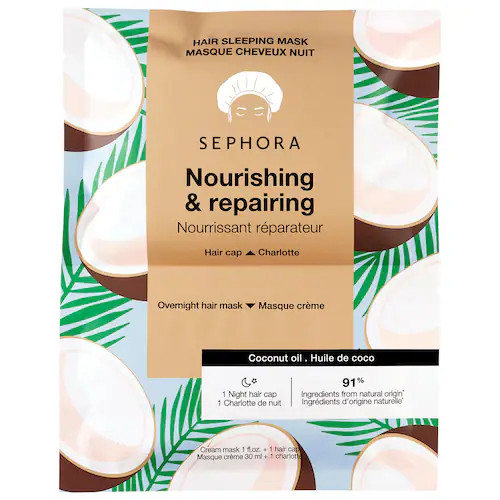 Nourishing Hair Sleeping Mask in Coconut + Mango | Sephora (US)