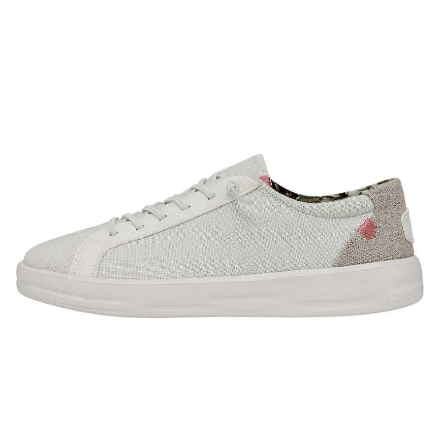 HEYDUDE | Women's Sneakers | Karina - Coconut White | Size 5 | HEYDUDE