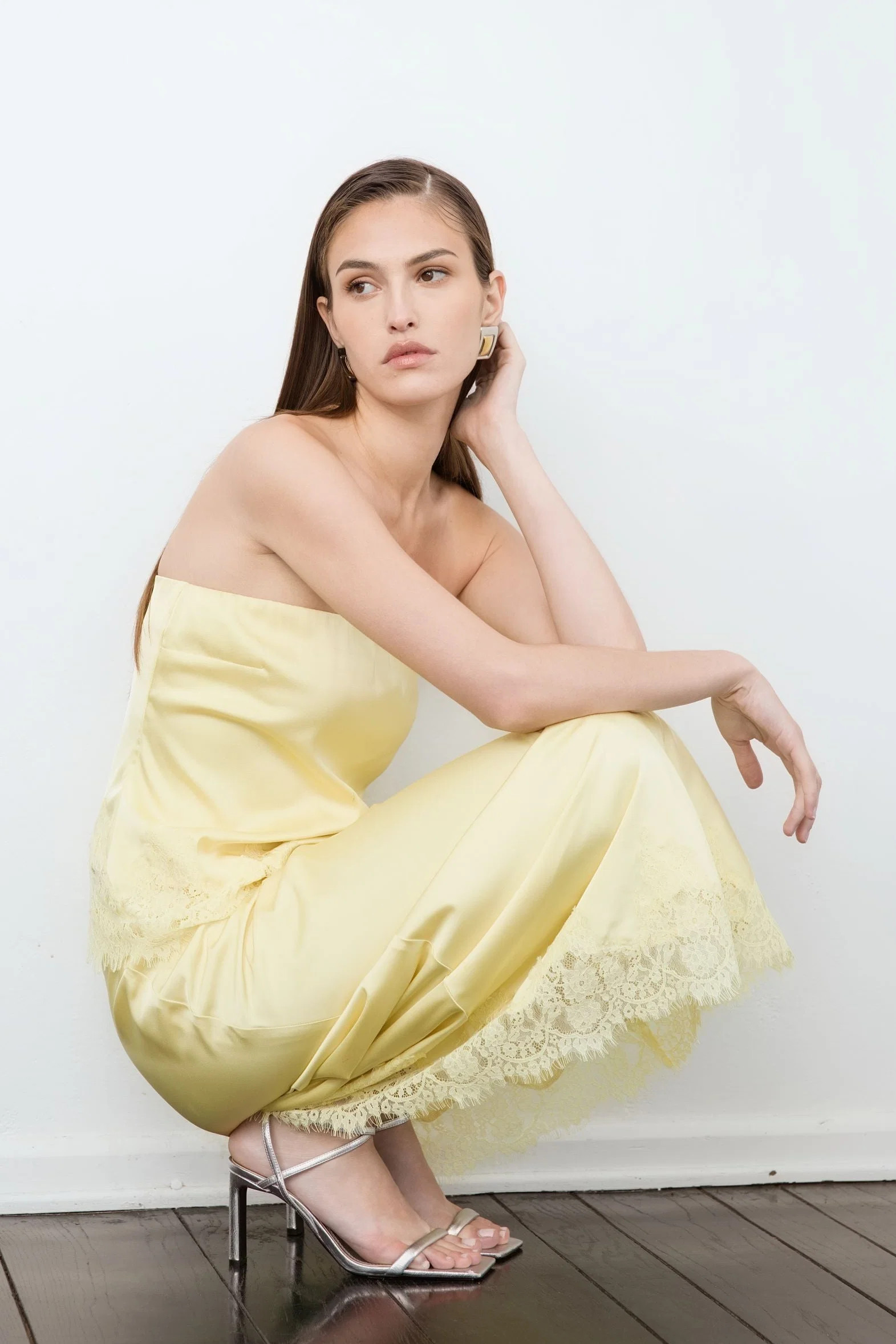 Strapless lace Top | Endless Rose