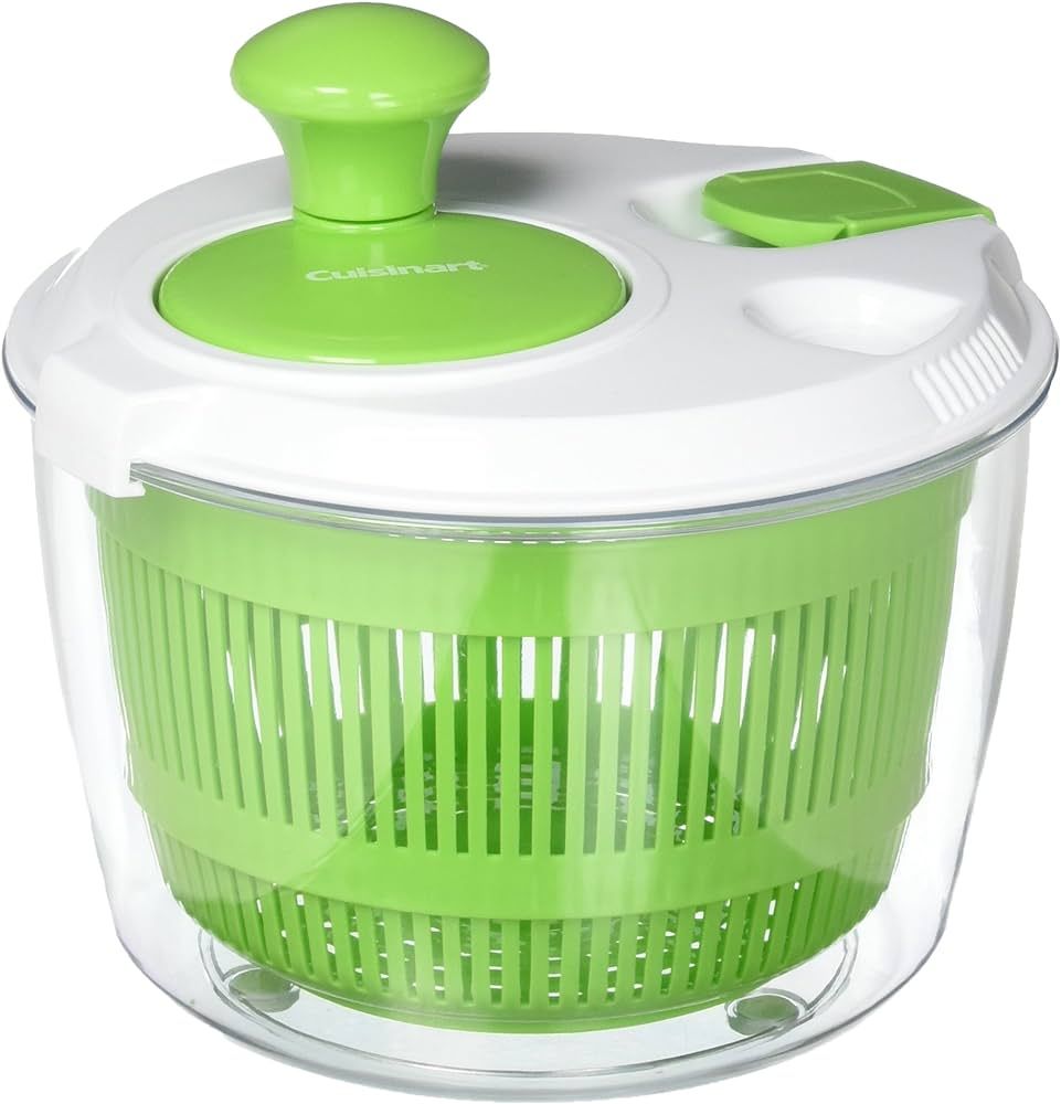 Cuisinart Salad Spinner- Wash, Spin & Dry Salad Greens, Fruits & Vegetables, 3qt, CTG-00-SSAS | Amazon (US)
