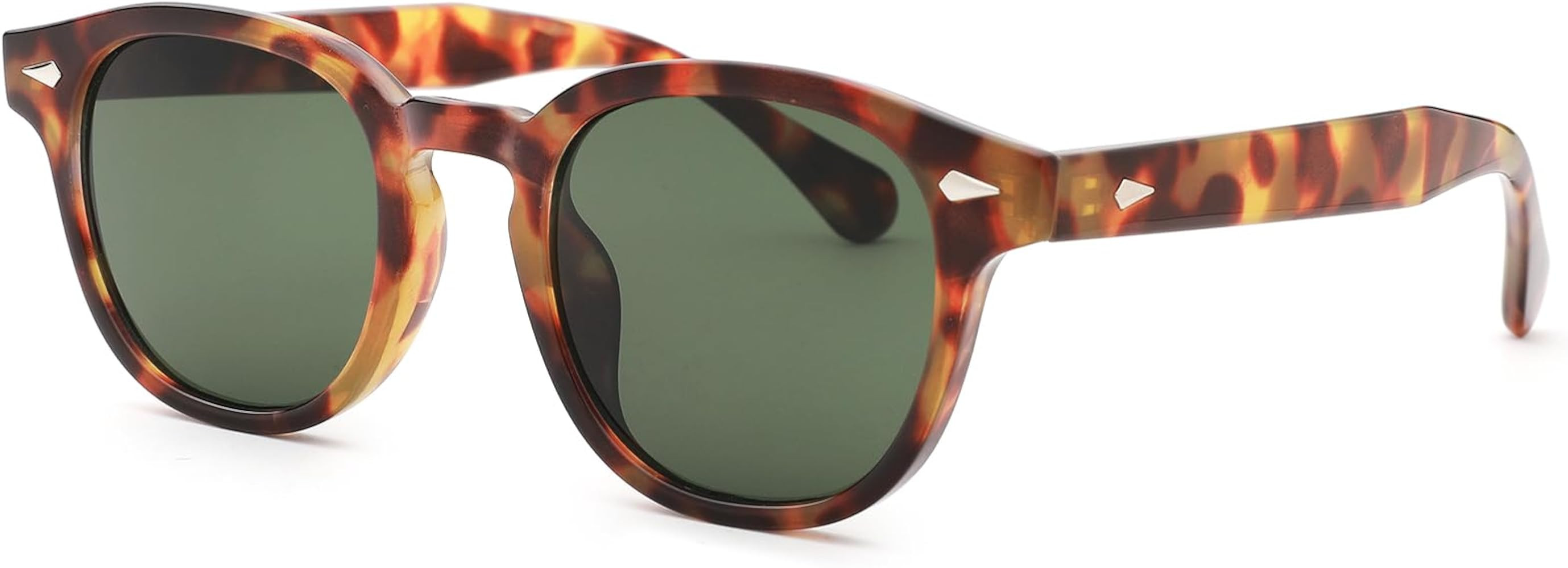 Pro Acme Vintage Retro Round Sunglasses for Women Men Trendy Tinted Colored UV400 Sun Glasses 55M... | Amazon (US)