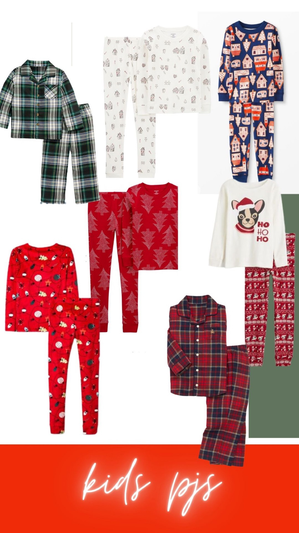 gap holiday pajamas family