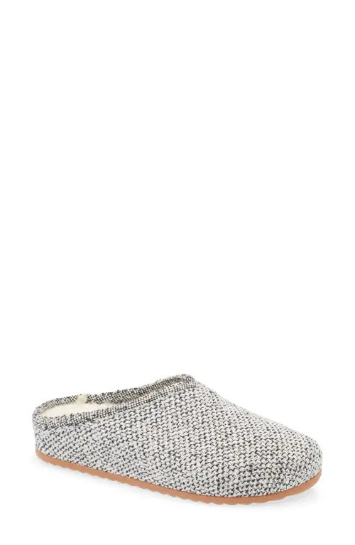 Rothy's The Cozy Faux Shearling Lined Clog in Cookies And Cream Boucle at Nordstrom, Size 11 | Nordstrom