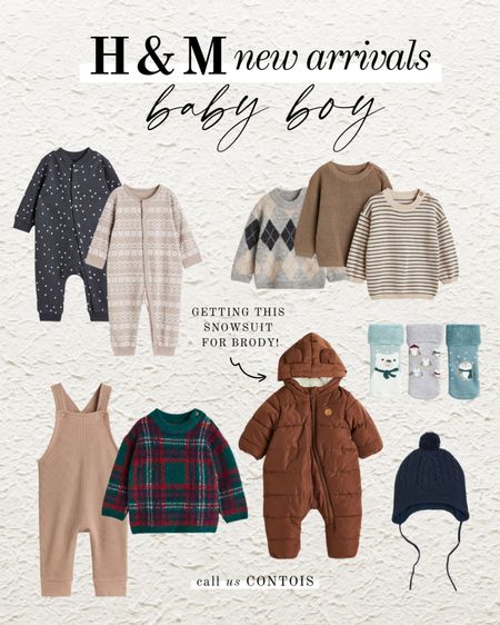 H&M new arrivals for baby boy! 🐻

| baby boy clothes, winter baby clothes, baby boy fashion, winter fashion, baby style, boy style, toddler fashion | 

#LTKunder50 #LTKSeasonal #LTKbaby