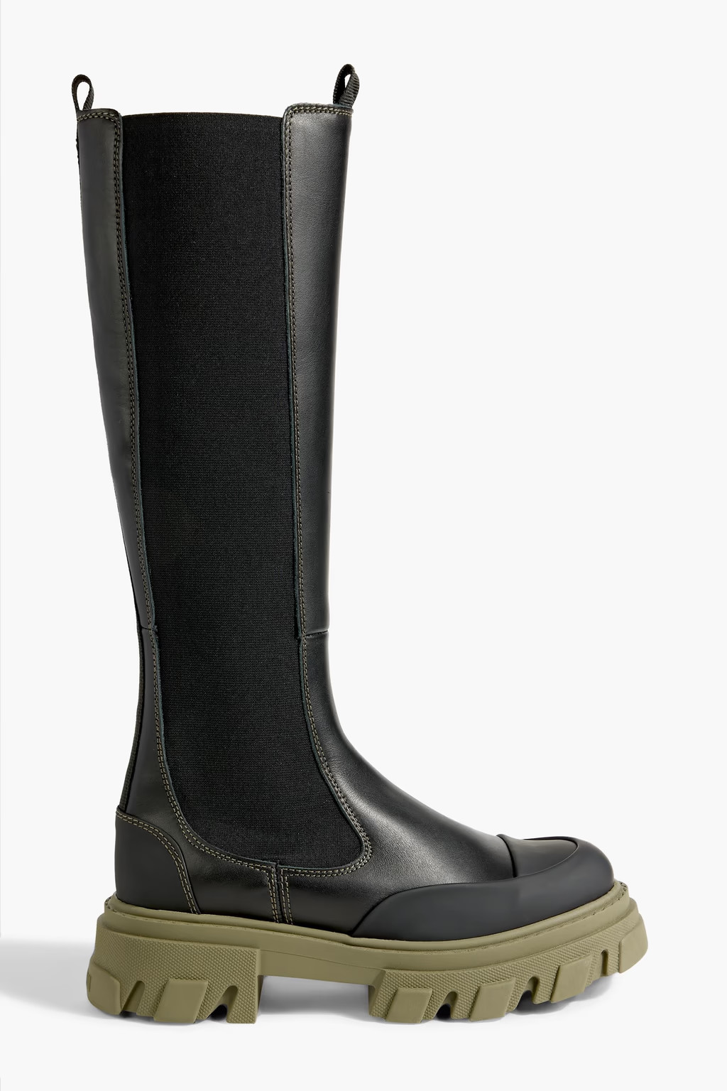 Leather knee boots | The Outnet (US and CA)