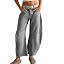 Womens Stretchy Mid Rise Barrel Jeans Vintage Loose Wide Leg Cropped Denim Pants Y2k Baggy Boyfri... | Amazon (US)