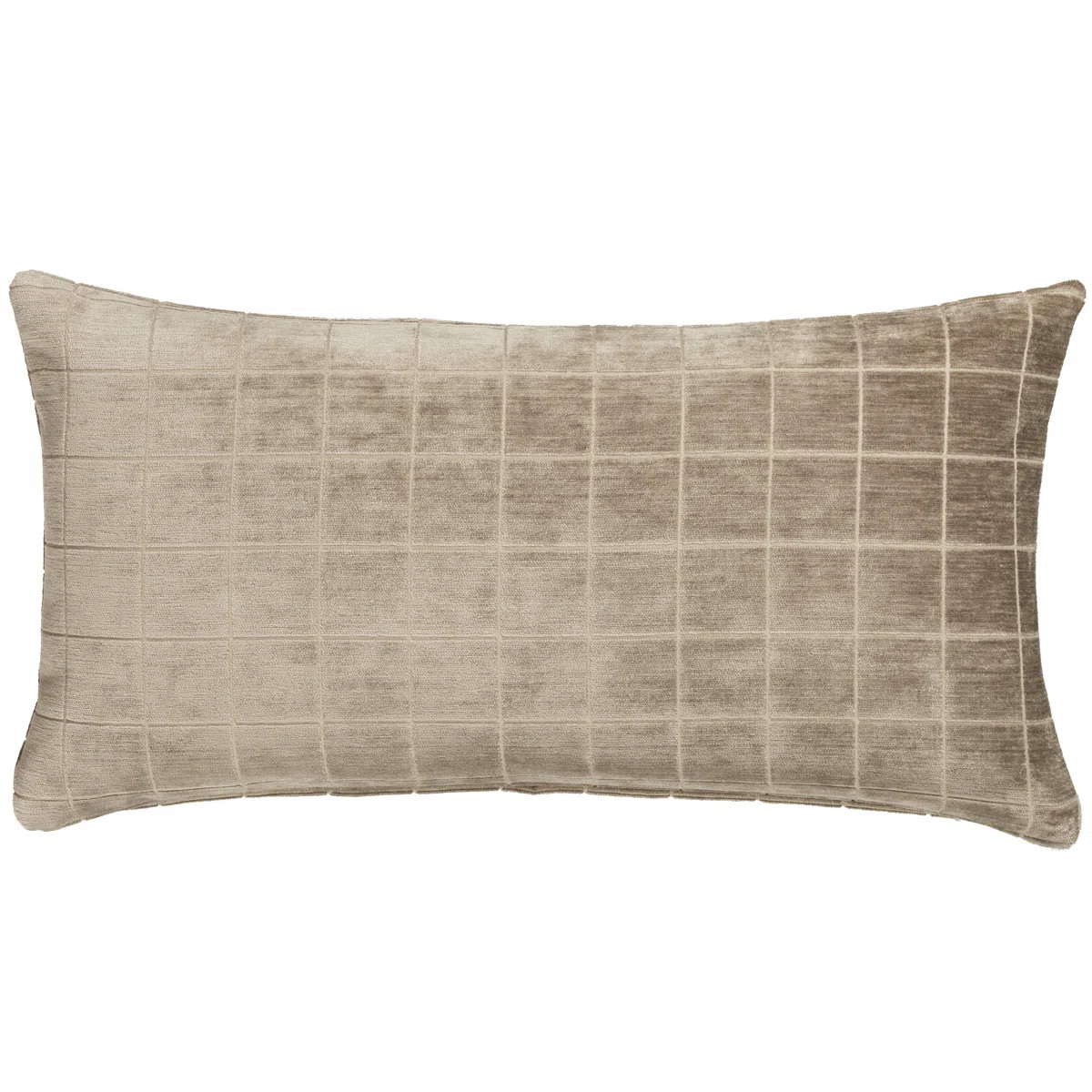 Otterville Velvet Grid Lumbar Pillow | Joss & Main