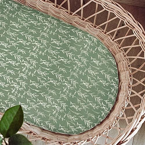 Bassinet Sheet, Jersey Cotton for Baby Boy/Girl, Fitted Sheets Flexible for Most Bassinet Mattress | Amazon (US)