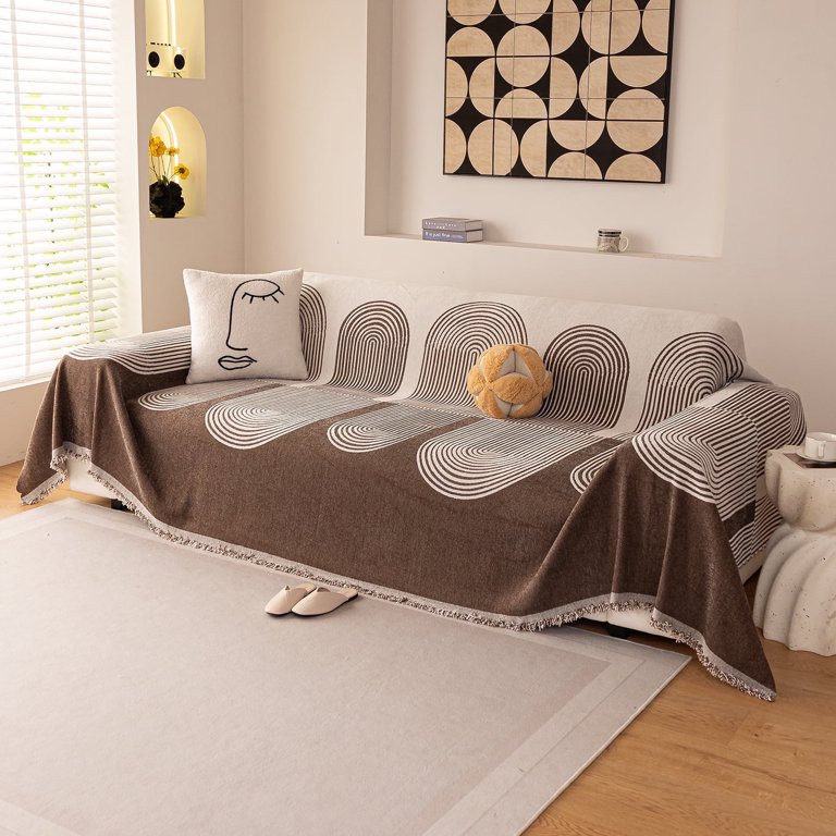 Smuge Sofa Cover, Couch Cover Protector Slipcover L Shape Sofa towel Furniture Cover for Pets Dog... | Walmart (US)