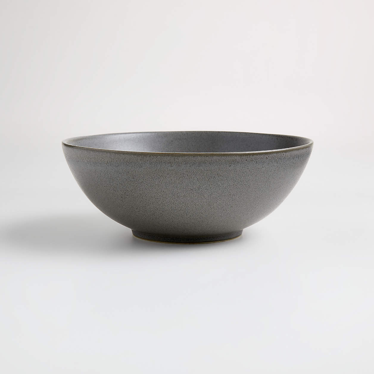 Craft Charcoal Cereal Bowl | Crate & Barrel