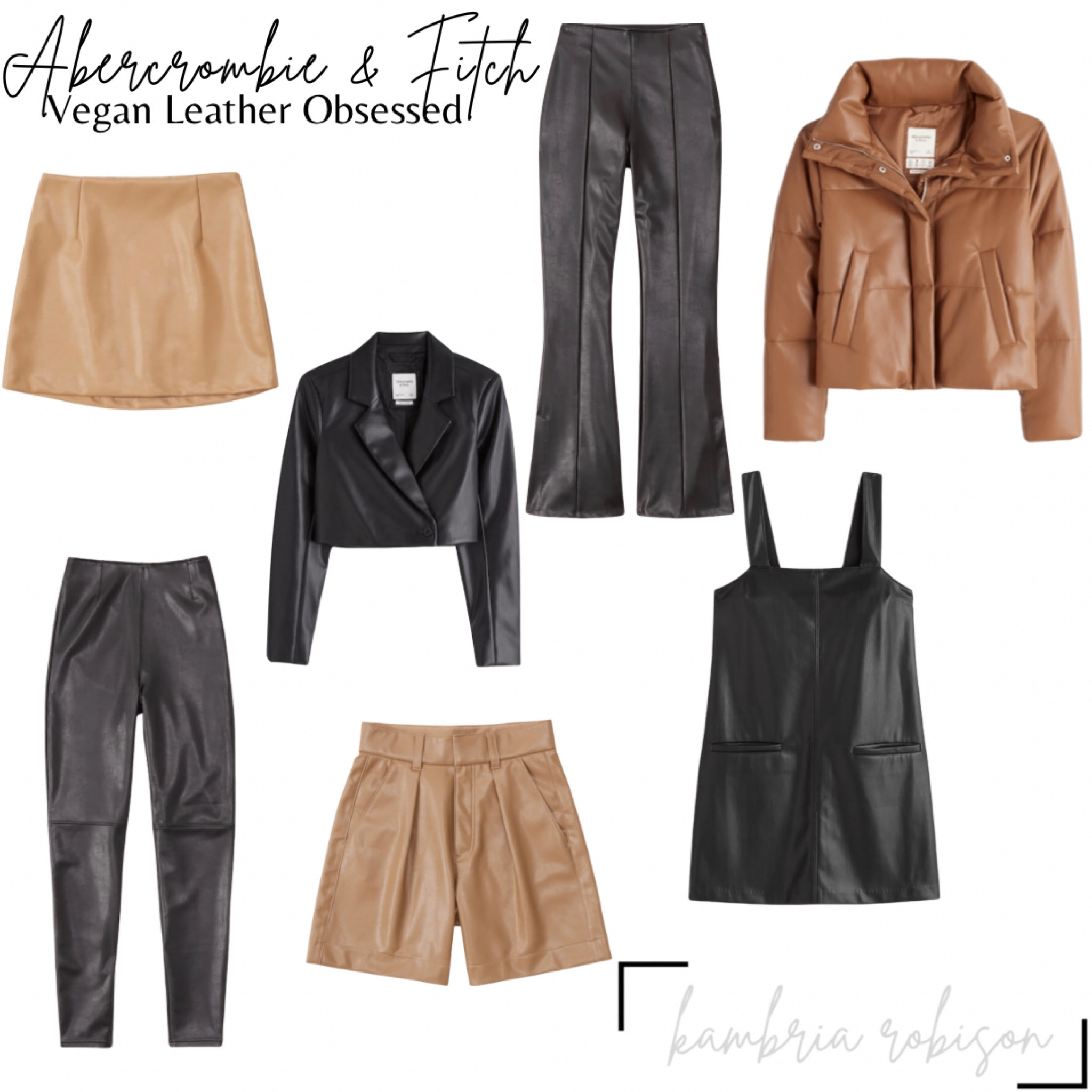 Vegan Leather Obssessed! Abercrombie and Fitch for the win with all these fun staple items you need!

#a&f #abercrombie #abercrombie&fitch #leather #veganleather #vegan #stapleitem #fall #fallmusthave #fallfashion 

#LTKSale #LTKworkwear #LTKSeasonal