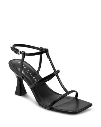 Marc Fisher LTD. Women's Dennie Square Toe Strappy Mid Heel Sandals  | Bloomingdale's Shoes | Bloomingdale's (US)