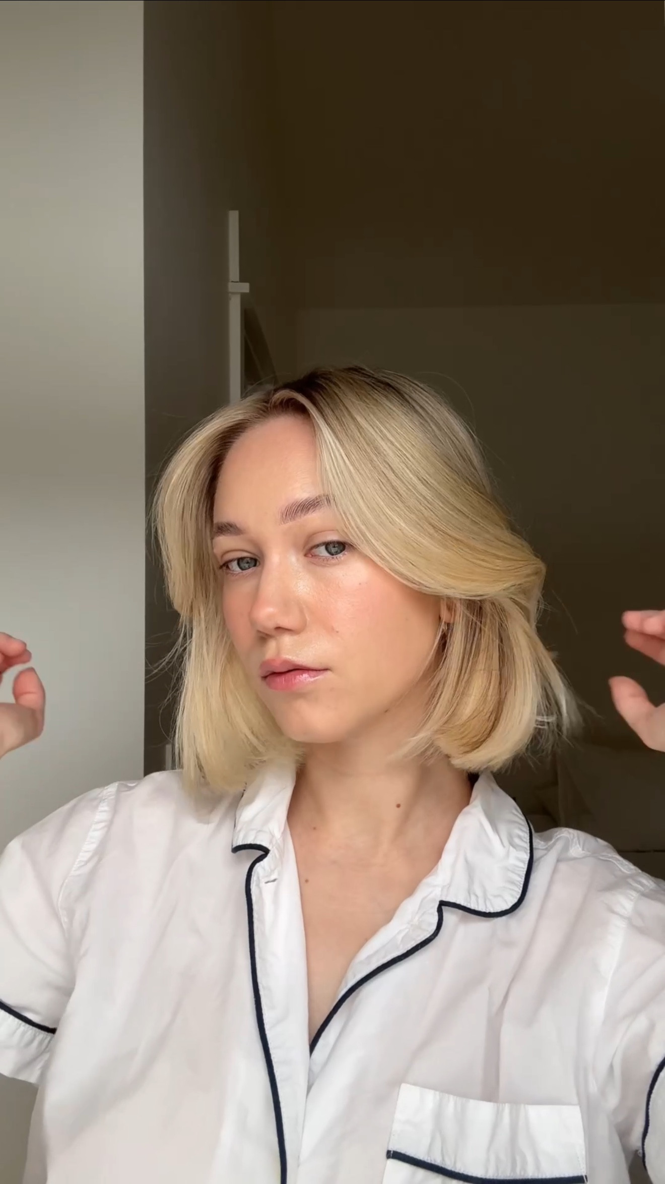 the fact that this took 10 minutes 🤭
#shorthair #haircut #blowout #hairtutorial