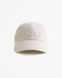 Women's Essential Baseball Hat | Women's Accessories | Abercrombie.com | Abercrombie & Fitch (US)