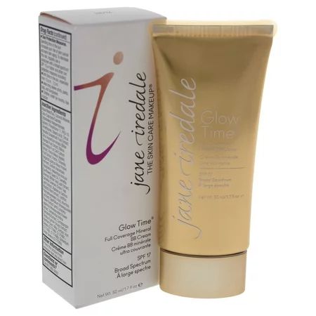 Glow Time Full Coverage Mineral BB Cream SPF 17 - BB12 by Jane Iredale for Women - 1.7 oz Makeup | Walmart (US)
