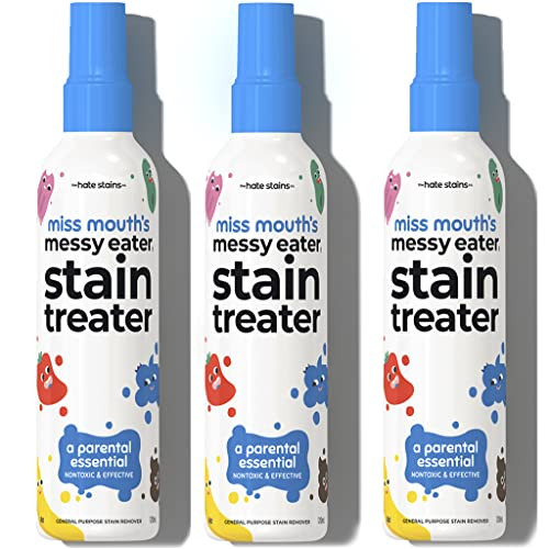 Miss Mouth's HATE STAINS CO Stain Remover for Clothes - 4oz 3 Pack of Newborn & Baby Essentials M... | Amazon (US)